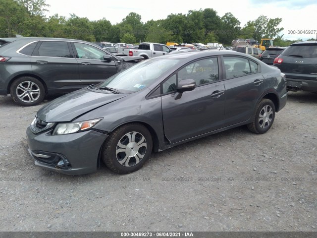 Photo 1 VIN: 19XFB4F37DE202098 - HONDA CIVIC HYBRID 