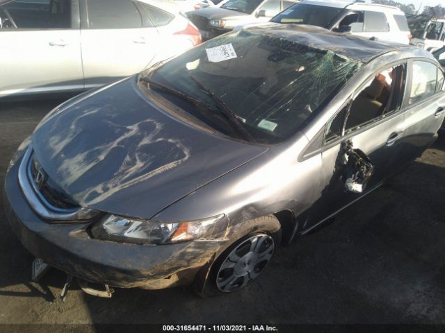 Photo 1 VIN: 19XFB4F37DE203655 - HONDA CIVIC HYBRID 