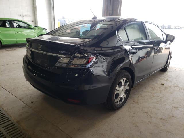 Photo 3 VIN: 19XFB4F37EE001853 - HONDA CIVIC HYBR 