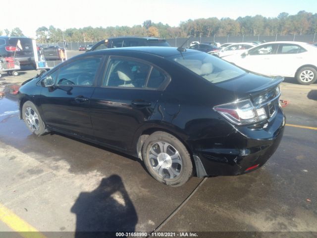 Photo 2 VIN: 19XFB4F38EE000484 - HONDA CIVIC HYBRID 