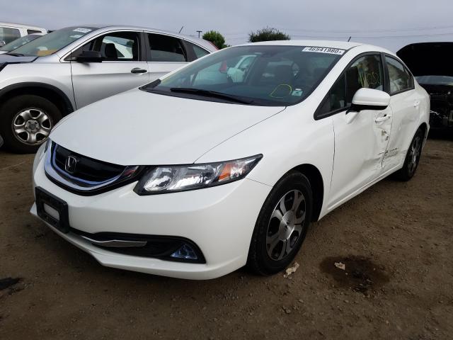 Photo 1 VIN: 19XFB4F39EE200855 - HONDA CIVIC HYBR 