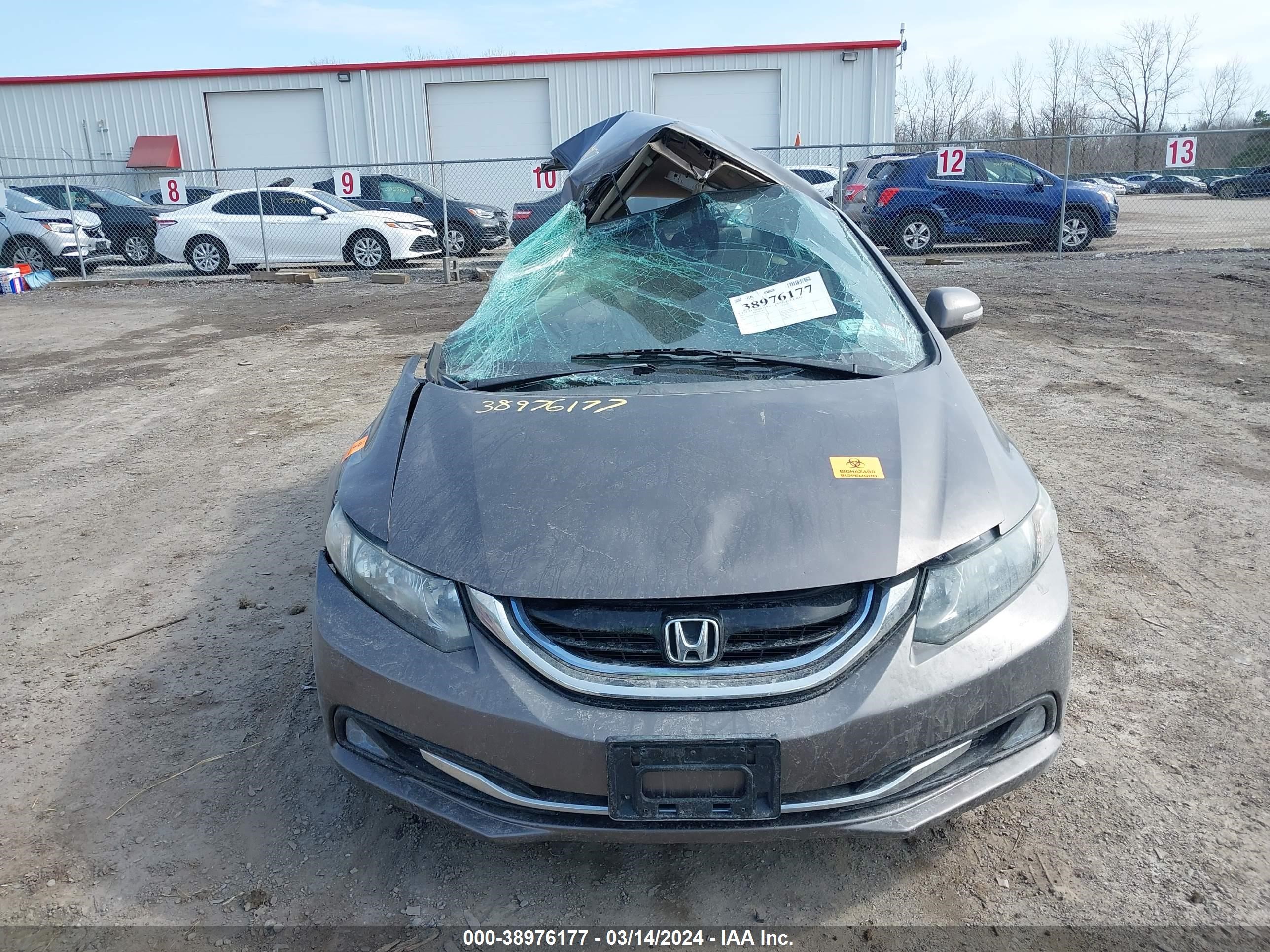 Photo 10 VIN: 19XFB4F3XDE202385 - HONDA CIVIC 