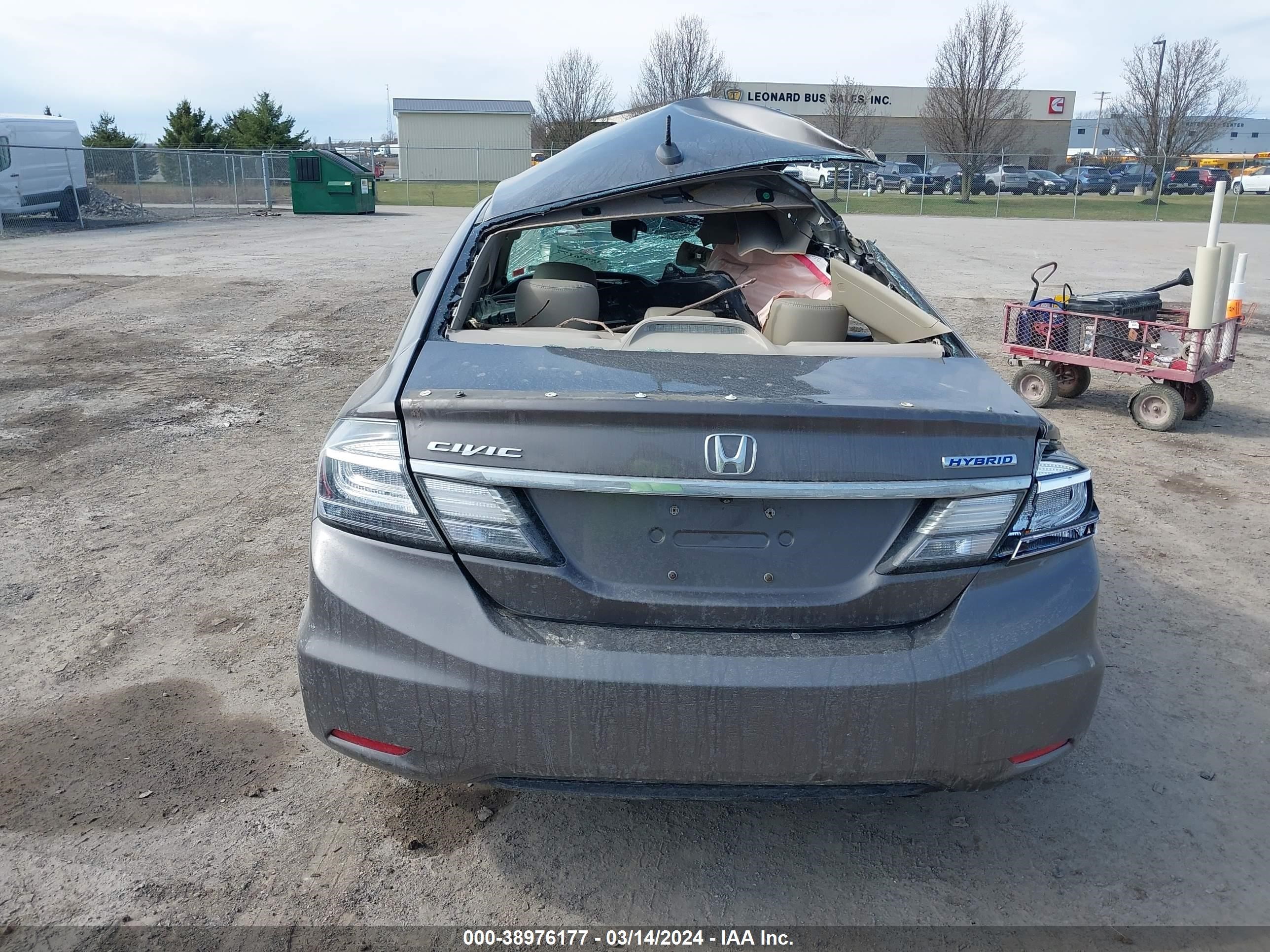 Photo 14 VIN: 19XFB4F3XDE202385 - HONDA CIVIC 