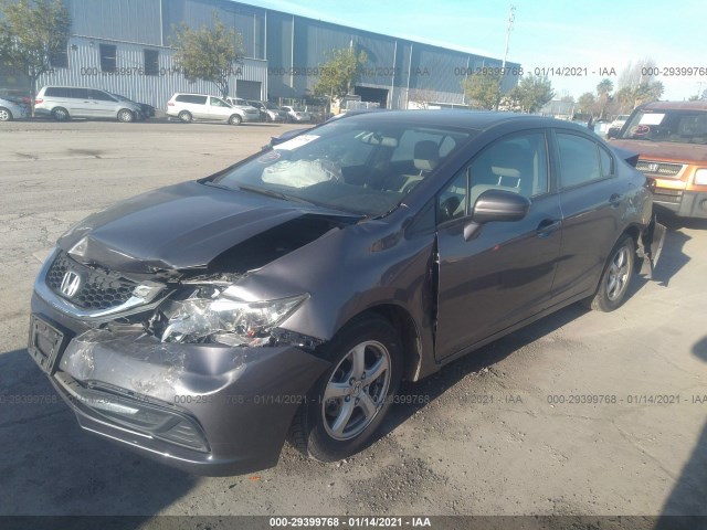 Photo 1 VIN: 19XFB5F53EE000688 - HONDA CIVIC SEDAN 