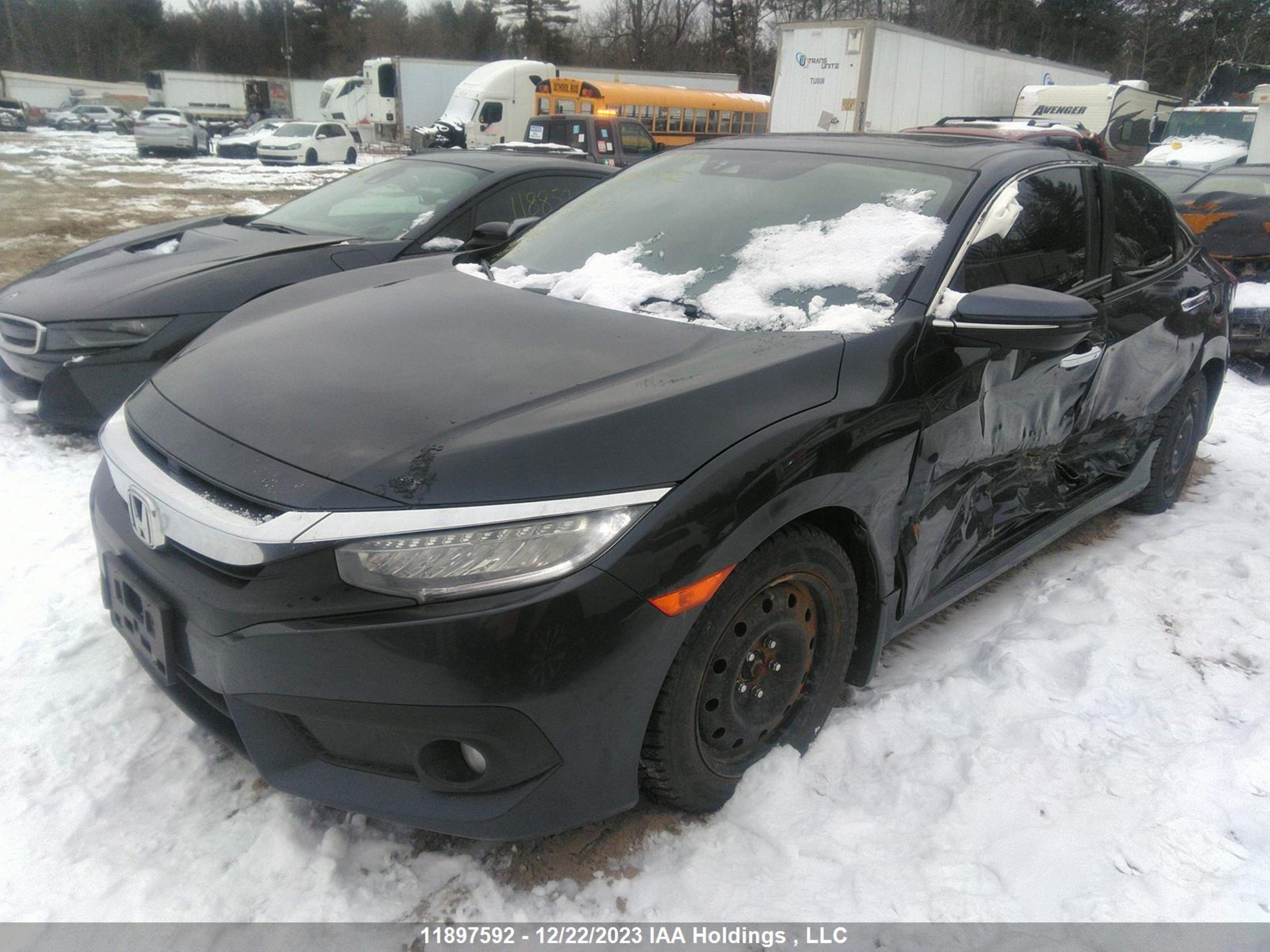 Photo 1 VIN: 19XFC1F30GE214030 - HONDA CIVIC 