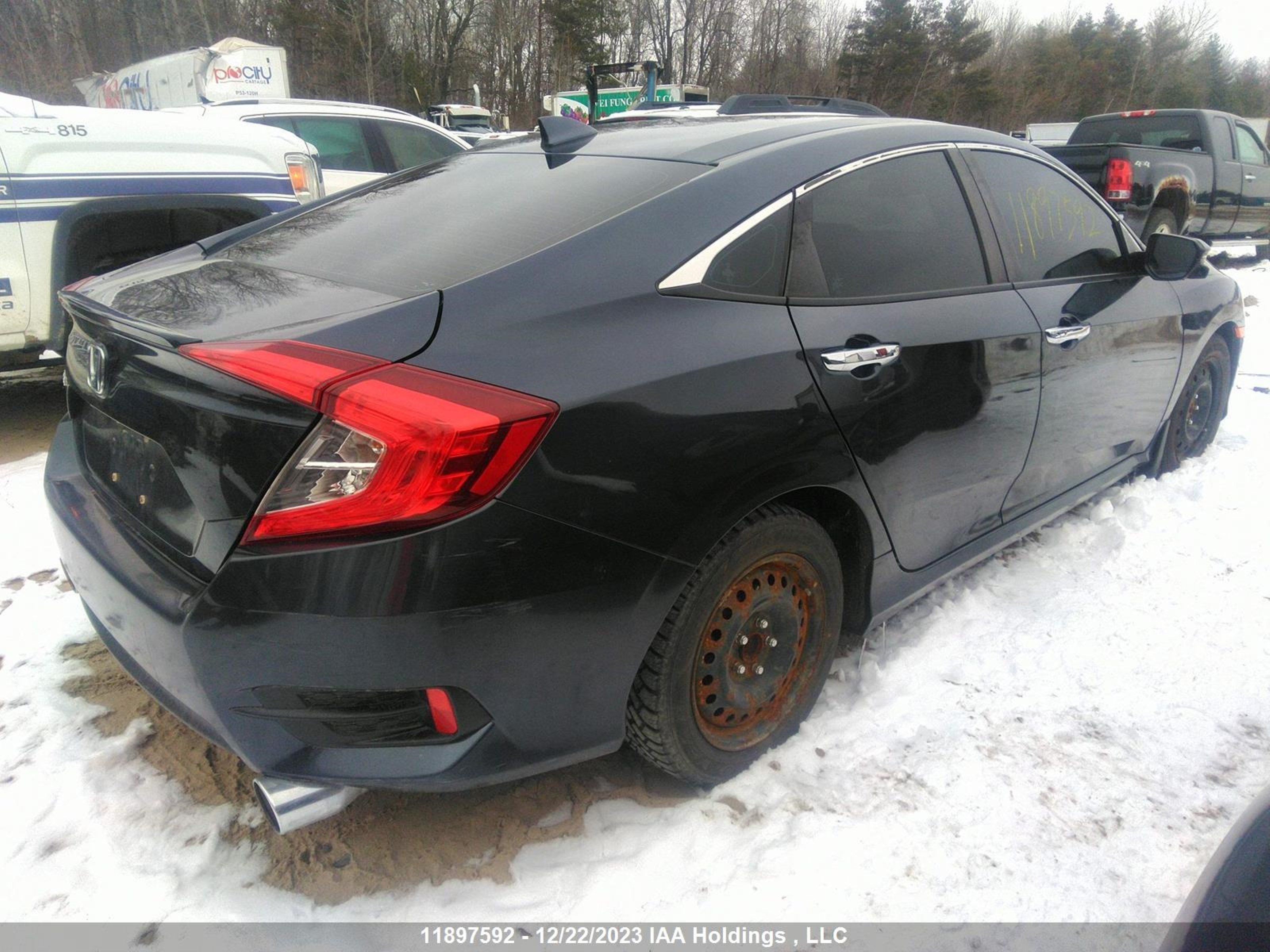 Photo 3 VIN: 19XFC1F30GE214030 - HONDA CIVIC 