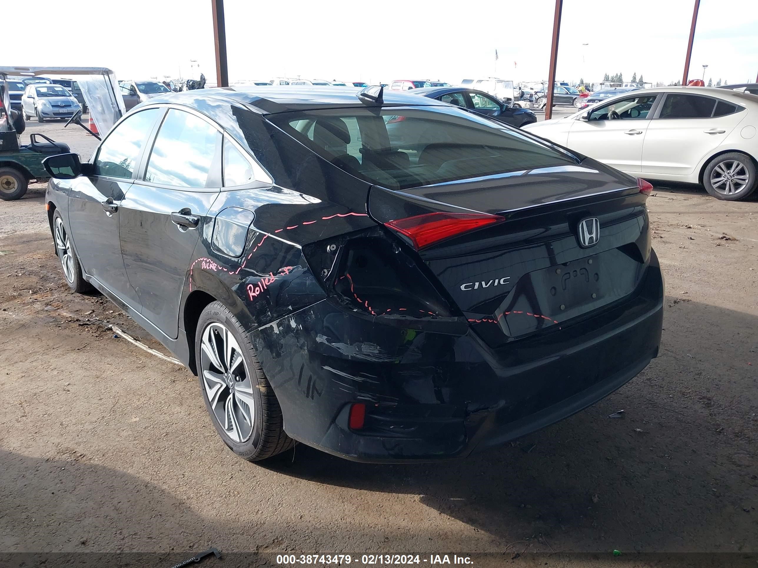 Photo 2 VIN: 19XFC1F30HE213171 - HONDA CIVIC 