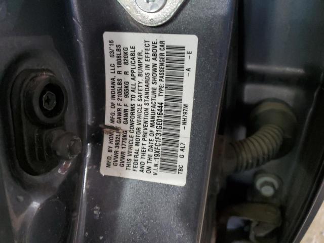 Photo 11 VIN: 19XFC1F31GE016444 - HONDA CIVIC 