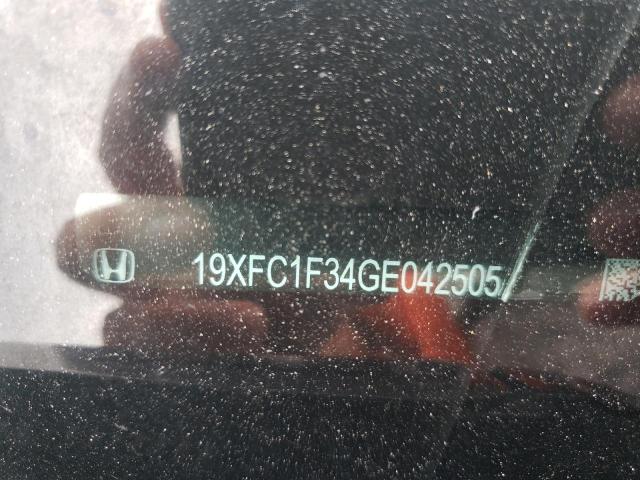 Photo 9 VIN: 19XFC1F34GE042505 - HONDA CIVIC EX 