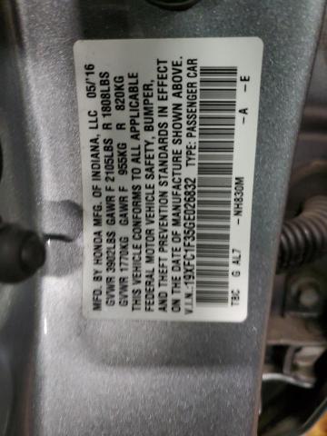 Photo 12 VIN: 19XFC1F35GE026832 - HONDA CIVIC EX 