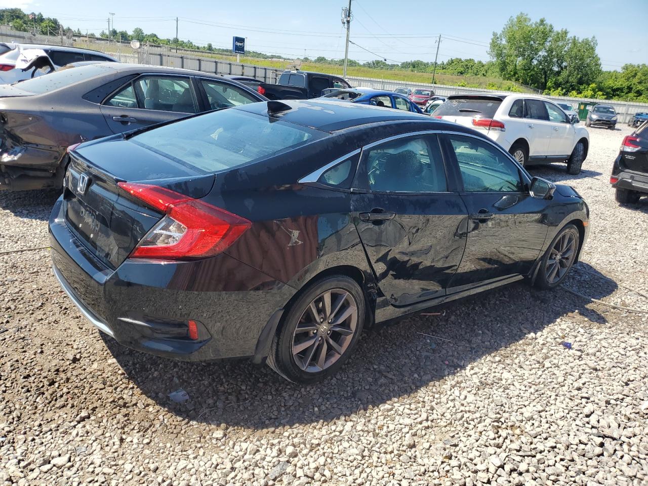 Photo 2 VIN: 19XFC1F36KE006453 - HONDA CIVIC 