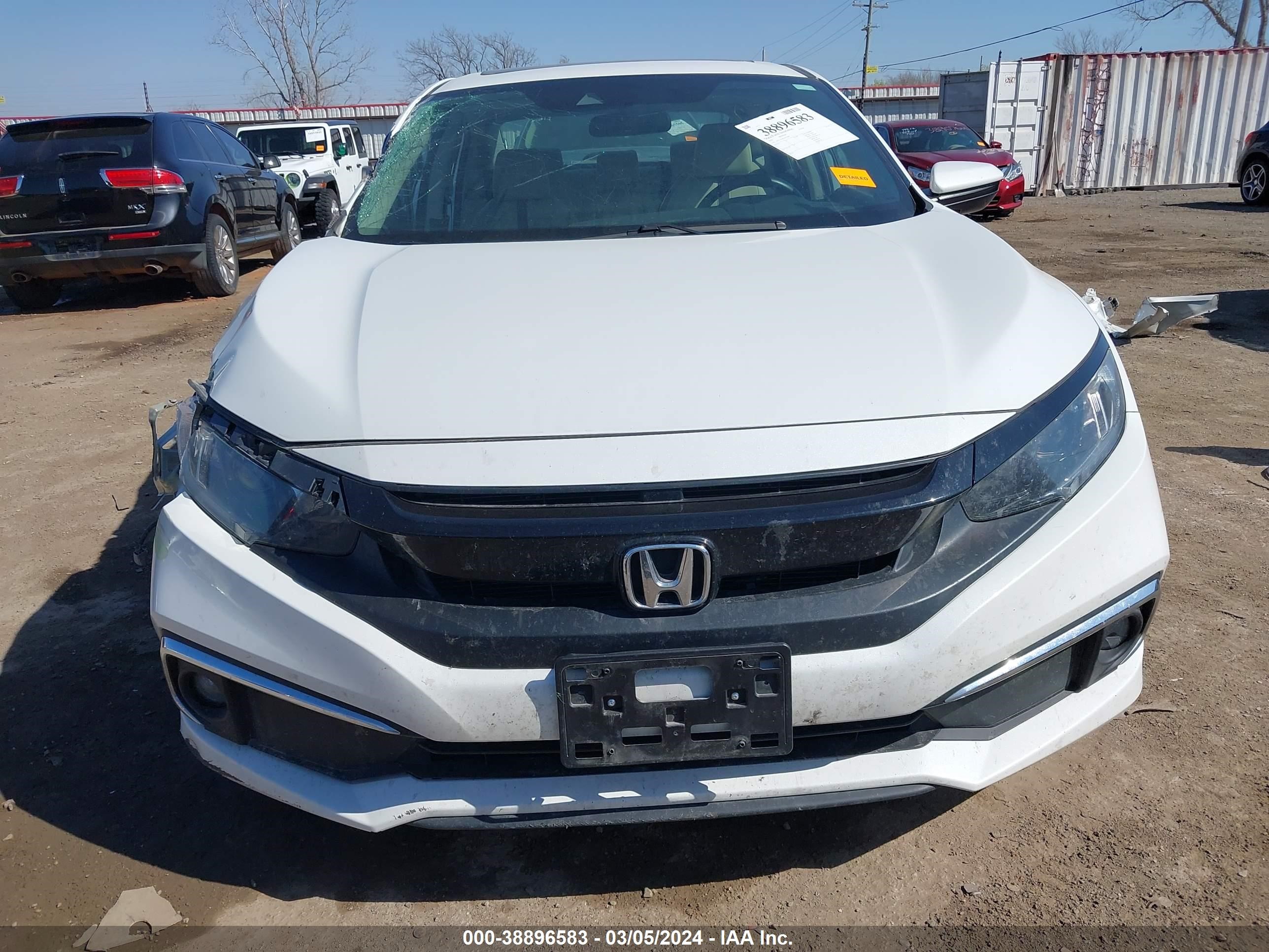 Photo 12 VIN: 19XFC1F38LE013809 - HONDA CIVIC 