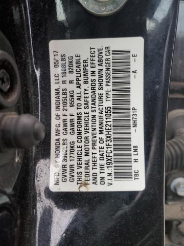 Photo 11 VIN: 19XFC1F3XHE211055 - HONDA CIVIC 