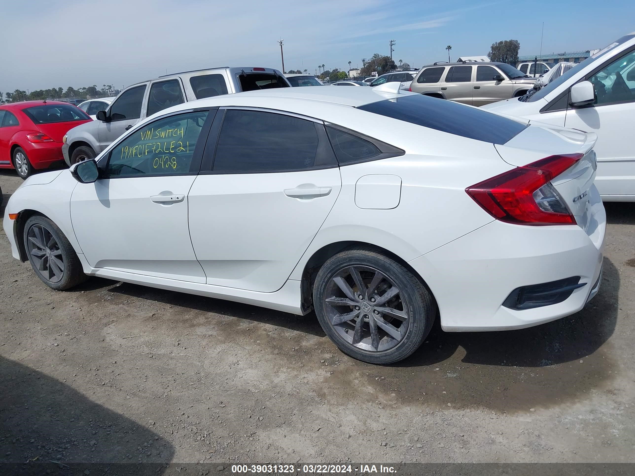 Photo 12 VIN: 19XFC1F72LE210428 - HONDA CIVIC 