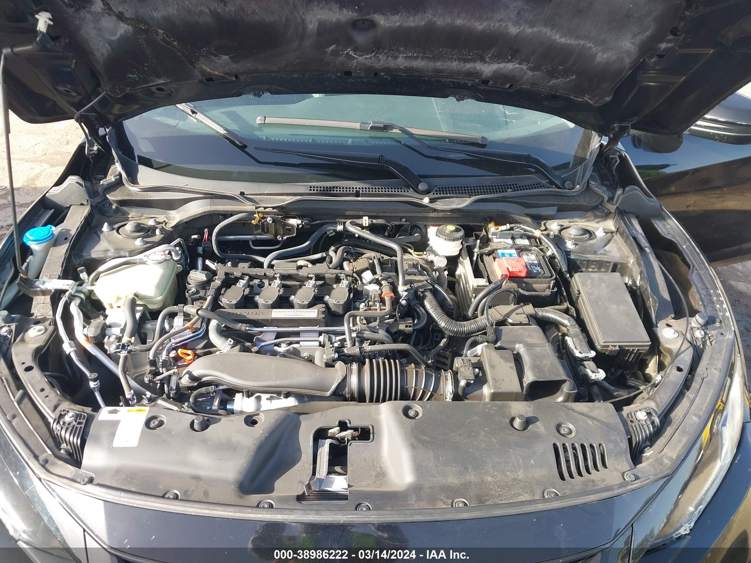 Photo 9 VIN: 19XFC1F76KE215968 - HONDA CIVIC 