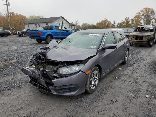 Photo 1 VIN: 19XFC2E53JE010337 - HONDA CIVIC LX 