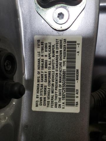 Photo 11 VIN: 19XFC2E55GE006881 - HONDA CIVIC LX 