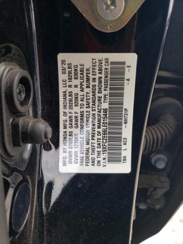 Photo 11 VIN: 19XFC2E66LE015446 - HONDA CIVIC 