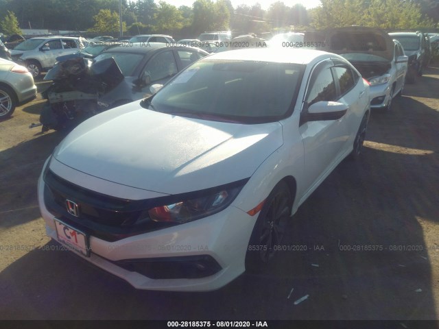 Photo 1 VIN: 19XFC2E86KE002826 - HONDA CIVIC SEDAN 