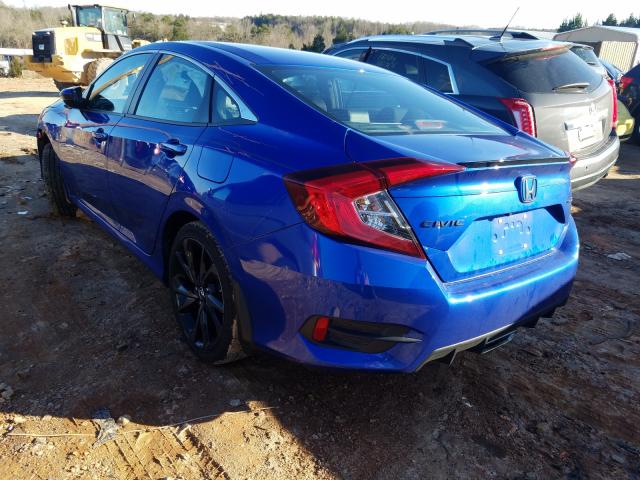 Photo 2 VIN: 19XFC2E87KE007582 - HONDA CIVIC SPOR 