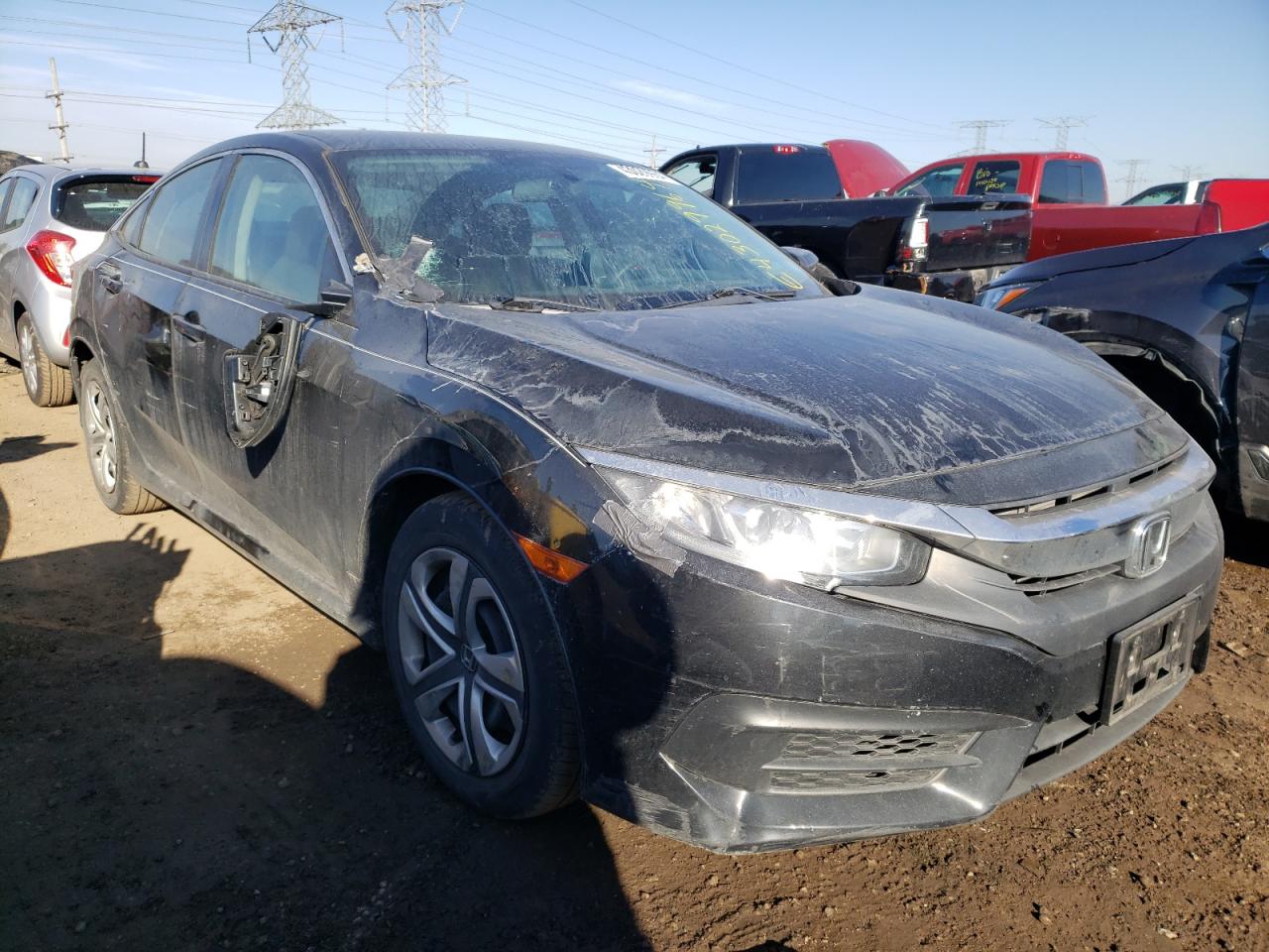 Photo 3 VIN: 19XFC2F50HE056569 - HONDA CIVIC 