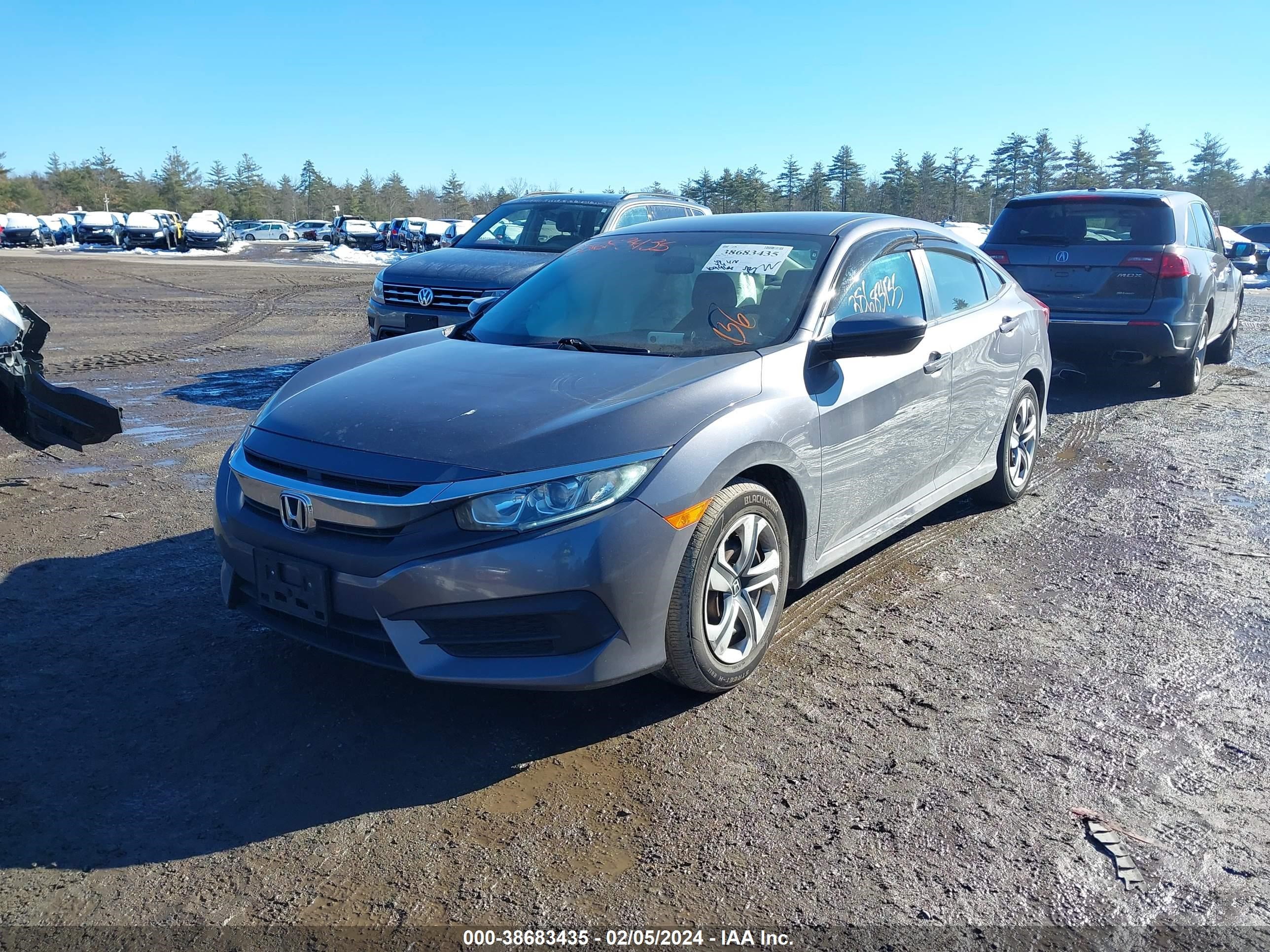 Photo 1 VIN: 19XFC2F51GE202721 - HONDA CIVIC 