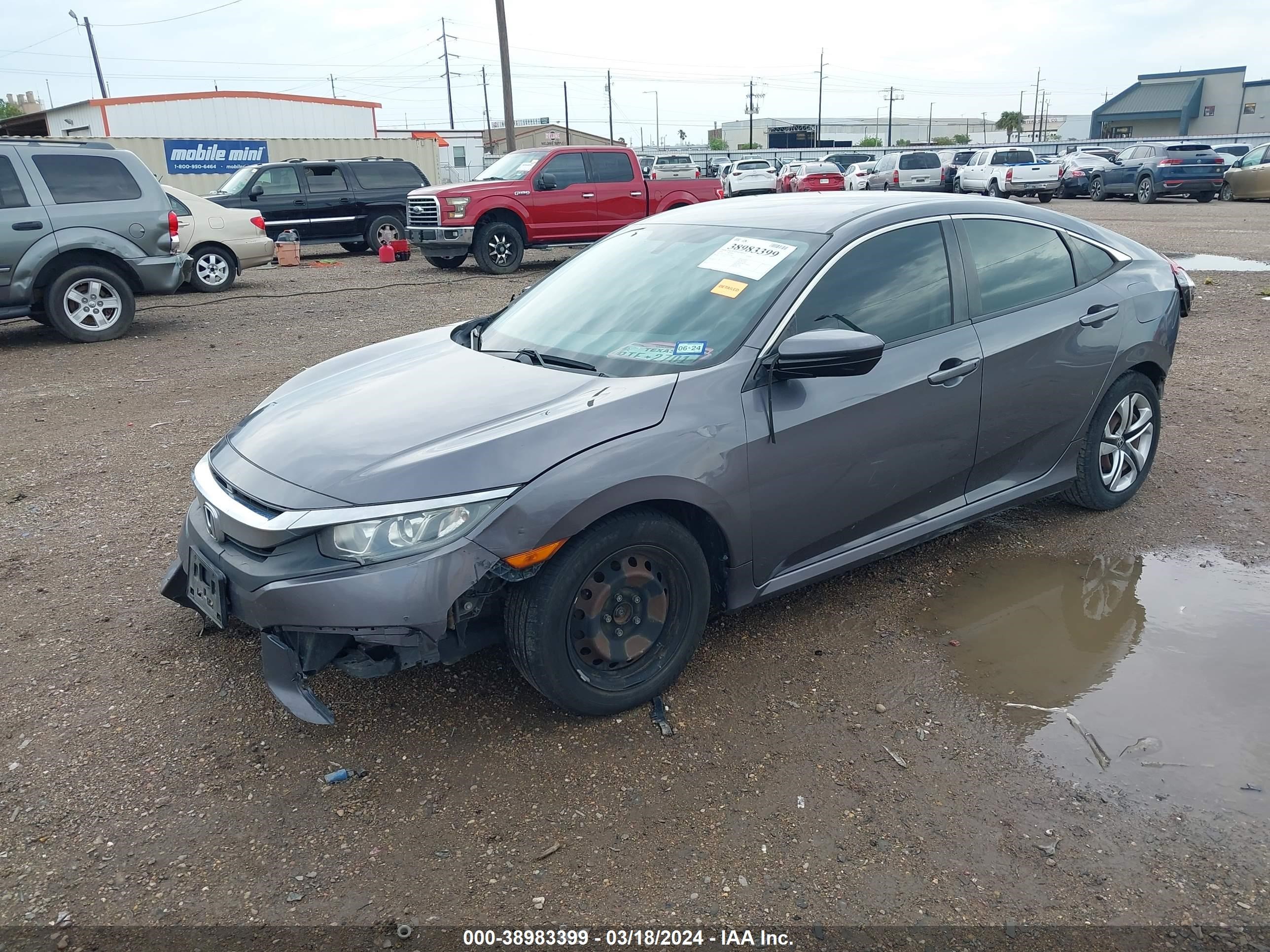 Photo 1 VIN: 19XFC2F52GE021045 - HONDA CIVIC 