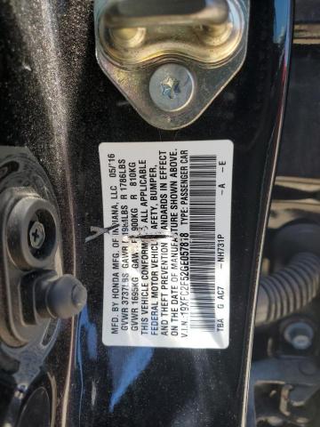 Photo 12 VIN: 19XFC2F52GE057818 - HONDA CIVIC 