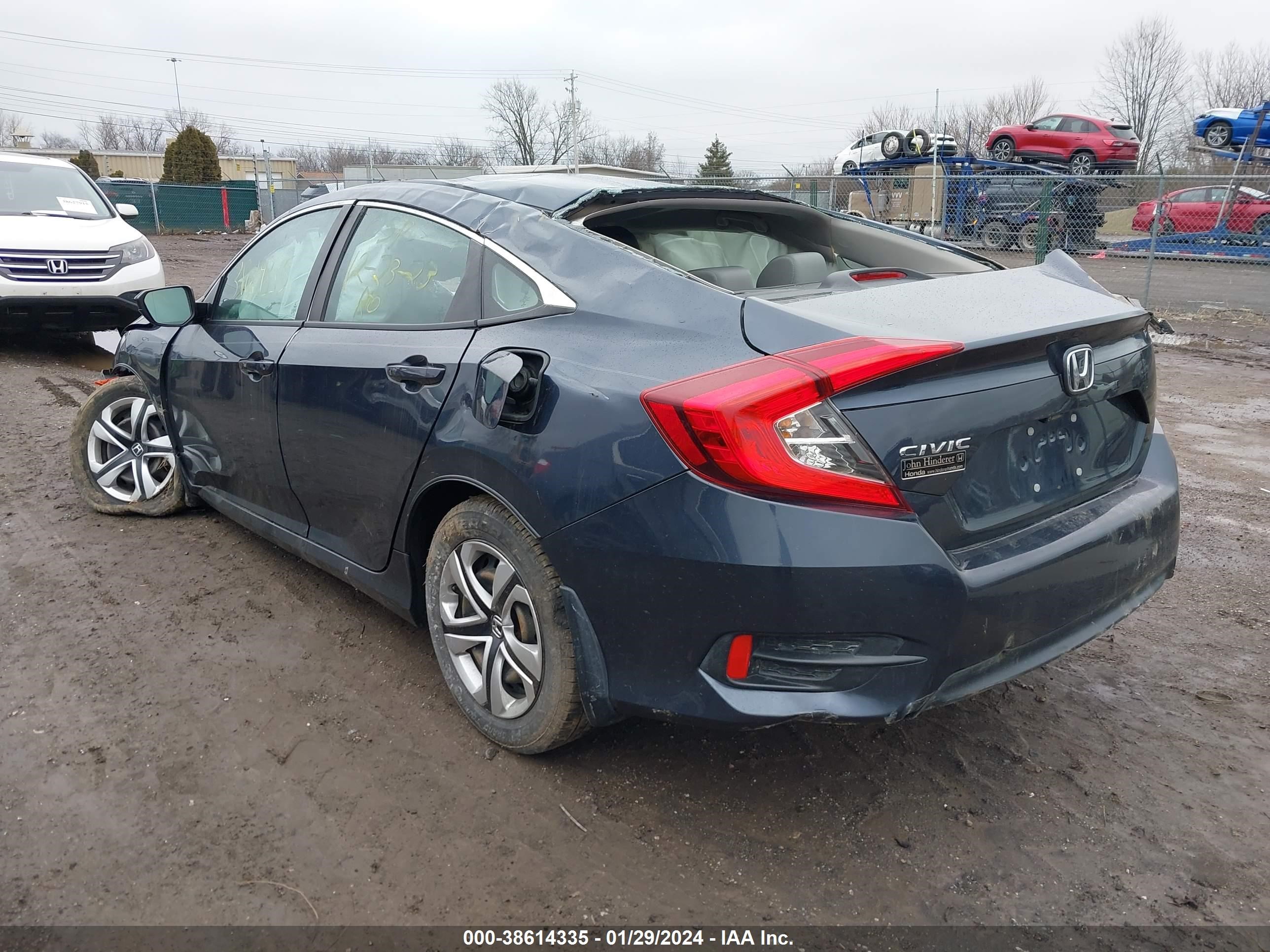 Photo 2 VIN: 19XFC2F52GE073615 - HONDA CIVIC 