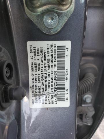 Photo 11 VIN: 19XFC2F52GE084338 - HONDA CIVIC LX 