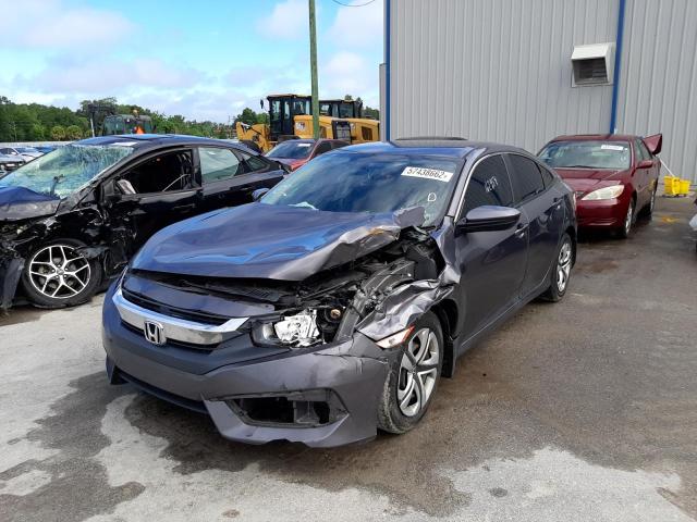 Photo 1 VIN: 19XFC2F52HE022410 - HONDA CIVIC LX 