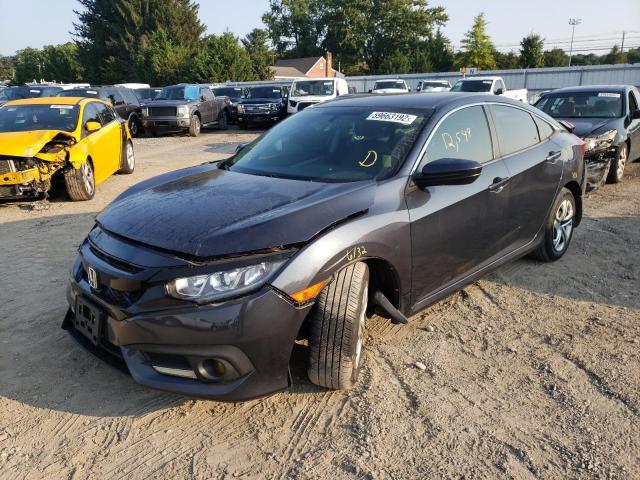 Photo 1 VIN: 19XFC2F52HE042219 - HONDA CIVIC LX 