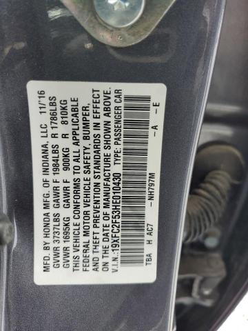 Photo 12 VIN: 19XFC2F53HE010430 - HONDA CIVIC LX 