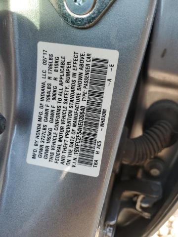 Photo 11 VIN: 19XFC2F54HE030640 - HONDA CIVIC 