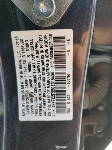 Photo 11 VIN: 19XFC2F55GE015434 - HONDA CIVIC 