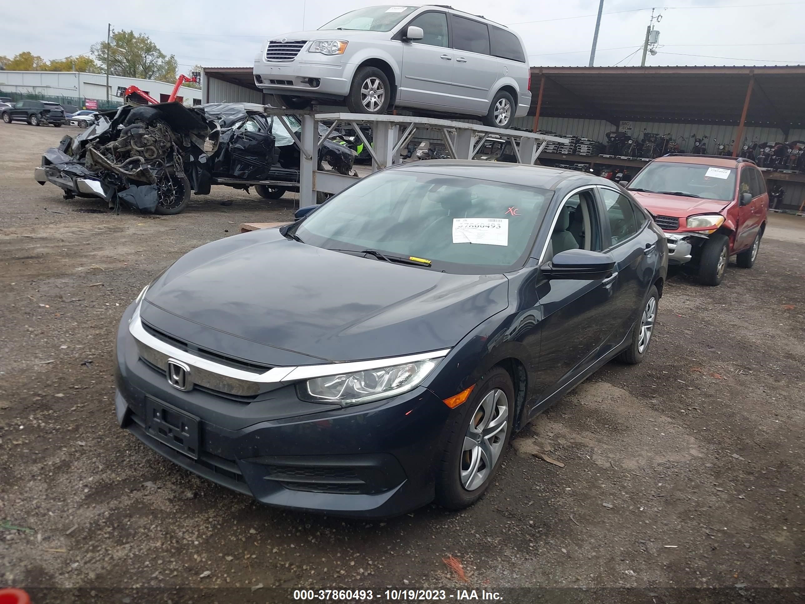 Photo 1 VIN: 19XFC2F55HE014706 - HONDA CIVIC 