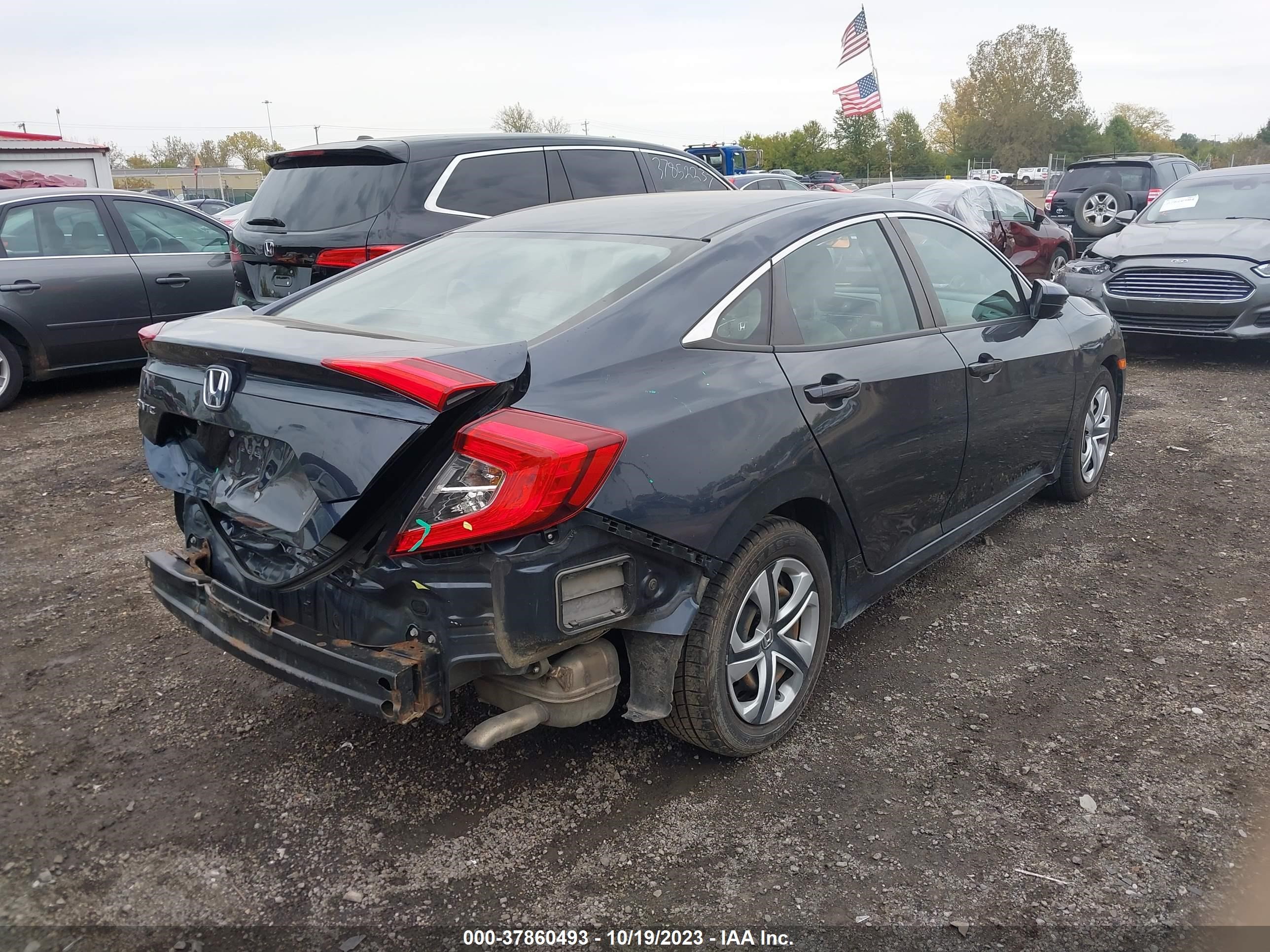 Photo 3 VIN: 19XFC2F55HE014706 - HONDA CIVIC 