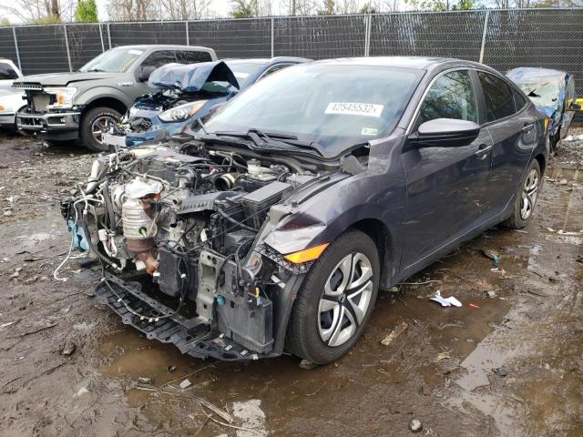 Photo 1 VIN: 19XFC2F55HE218115 - HONDA CIVIC LX 