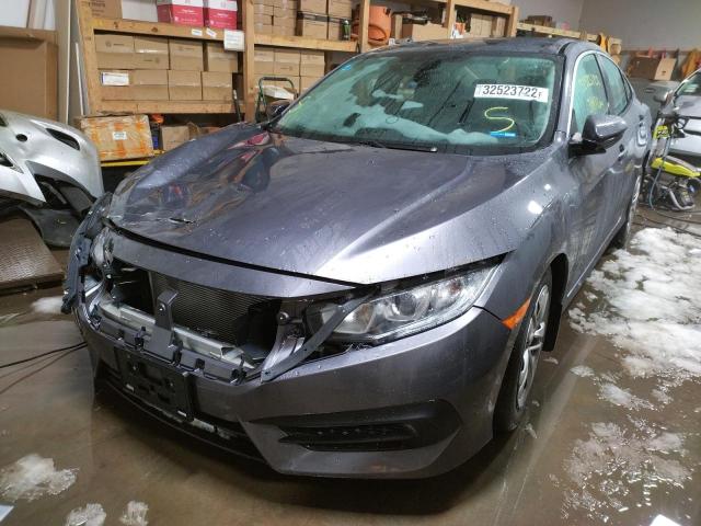 Photo 1 VIN: 19XFC2F55JE003307 - HONDA CIVIC LX 