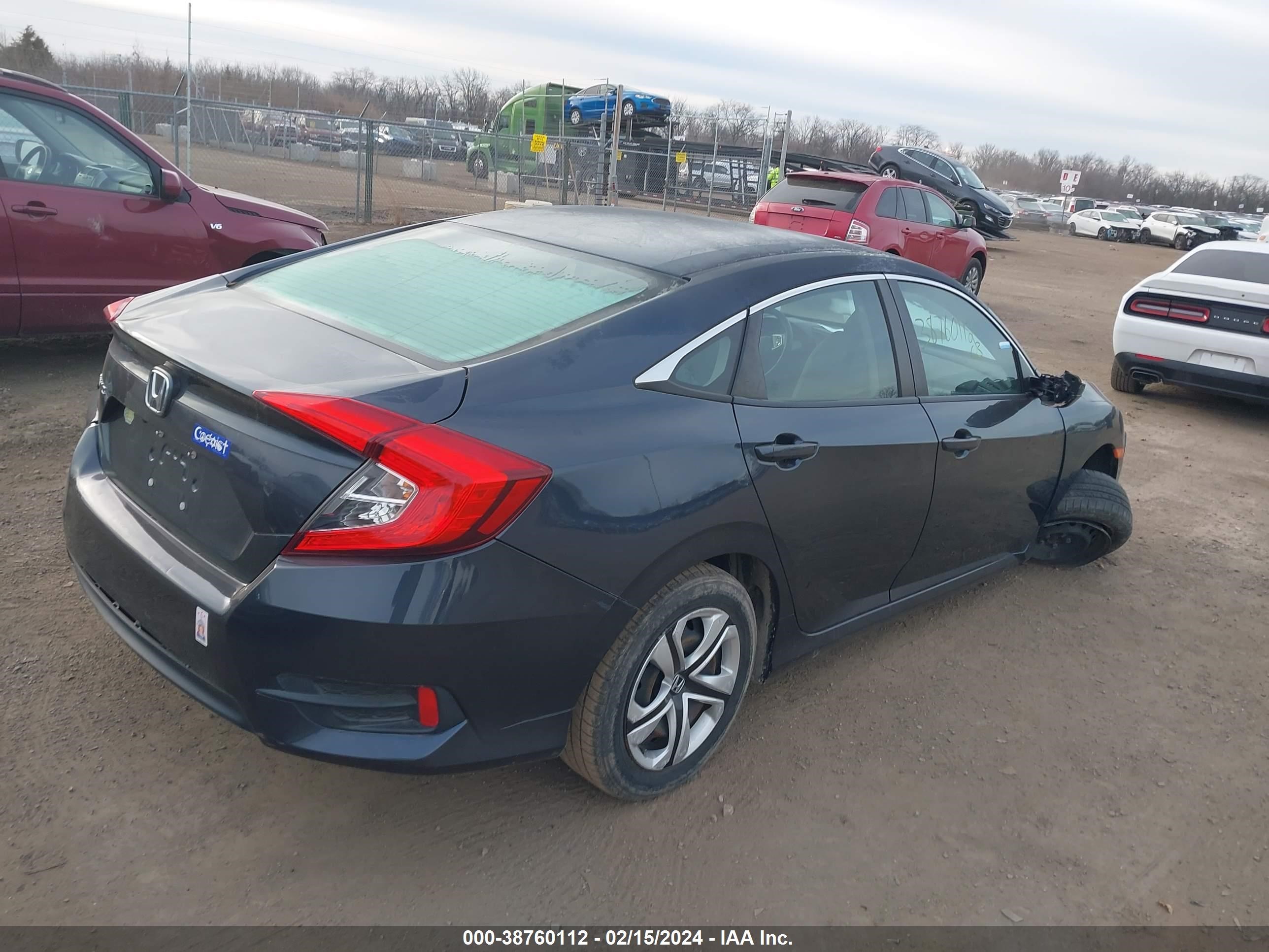 Photo 3 VIN: 19XFC2F55JE042124 - HONDA CIVIC 