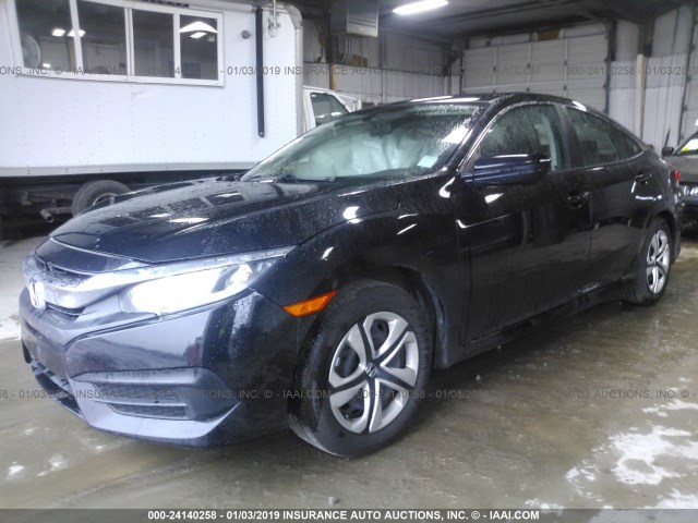 Photo 1 VIN: 19XFC2F56GE081037 - HONDA CIVIC SEDAN 