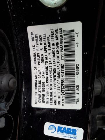 Photo 11 VIN: 19XFC2F56JE041192 - HONDA CIVIC LX 