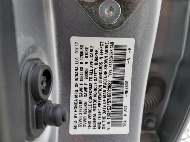 Photo 11 VIN: 19XFC2F57HE023682 - HONDA CIVIC 