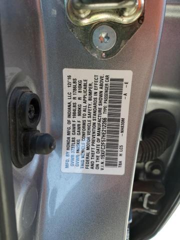 Photo 11 VIN: 19XFC2F57HE212266 - HONDA CIVIC LX 