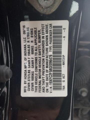 Photo 12 VIN: 19XFC2F58GE096476 - HONDA CIVIC 