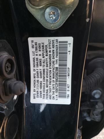 Photo 11 VIN: 19XFC2F59GE062398 - HONDA CIVIC 