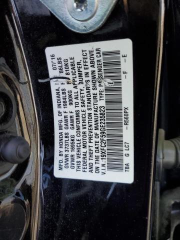 Photo 11 VIN: 19XFC2F59GE235823 - HONDA CIVIC 