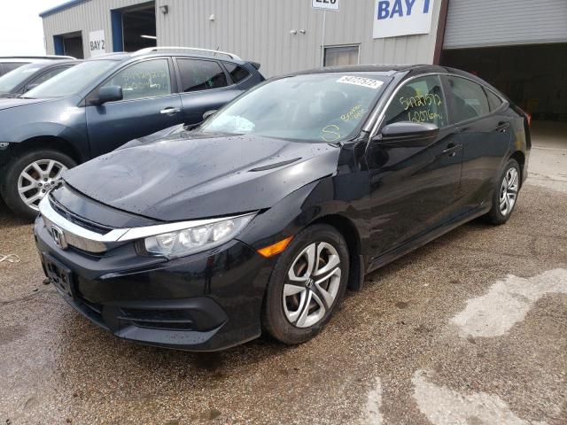 Photo 1 VIN: 19XFC2F5XGE035386 - HONDA CIVIC LX 