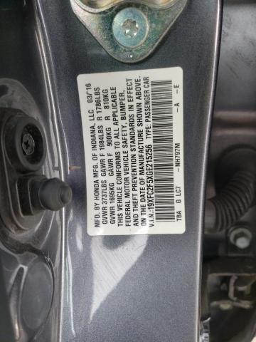 Photo 11 VIN: 19XFC2F5XGE215256 - HONDA CIVIC 