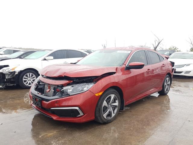 Photo 1 VIN: 19XFC2F60KE009400 - HONDA CIVIC LX 